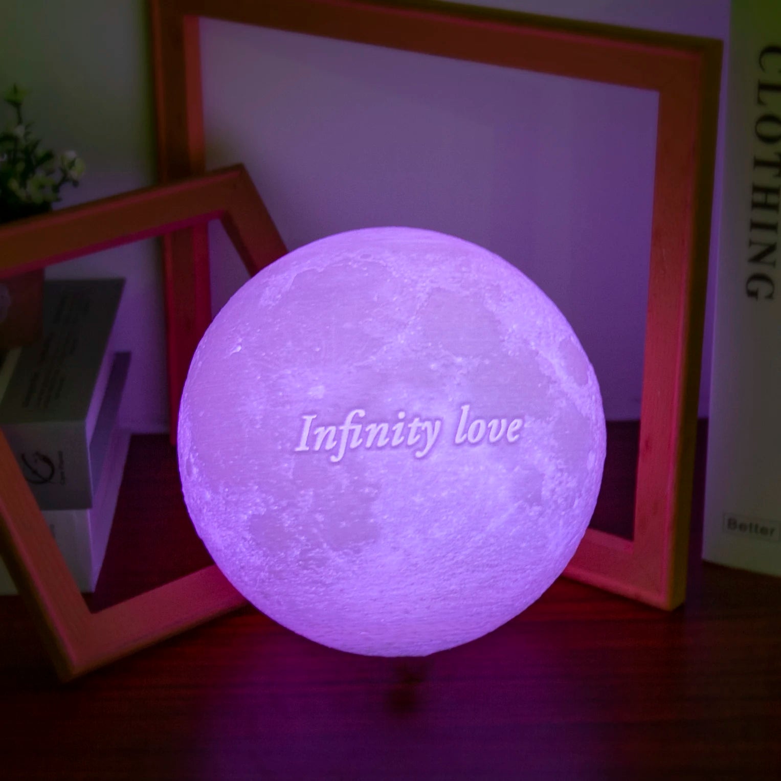 3D Moon Lamp Custom Photo/Text Gift