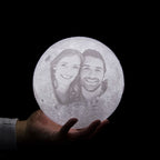 3D Moon Lamp Custom Photo/Text Gift