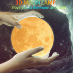 3D Moon Lamp Custom Photo/Text Gift