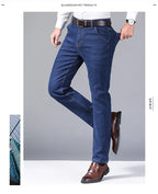Men Stretch Slim Fit Pants