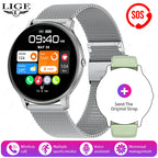 LIGE Smart Fitness Watch with Heart Rate