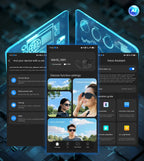 AI Smart Glasses with Camera & Translator