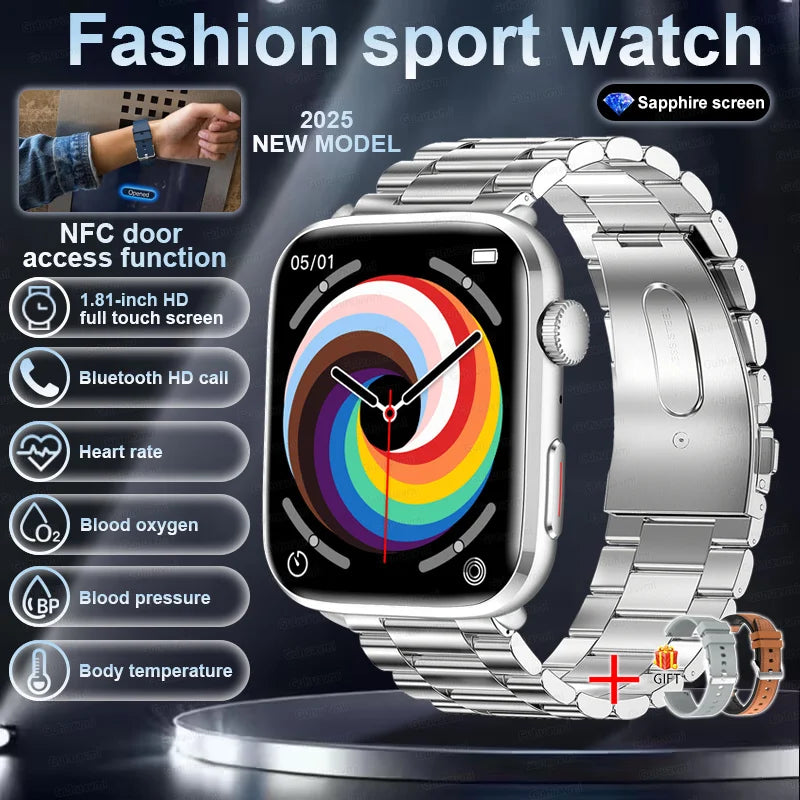 AMOLED Smart Watch with GPS & Bluetooth Call