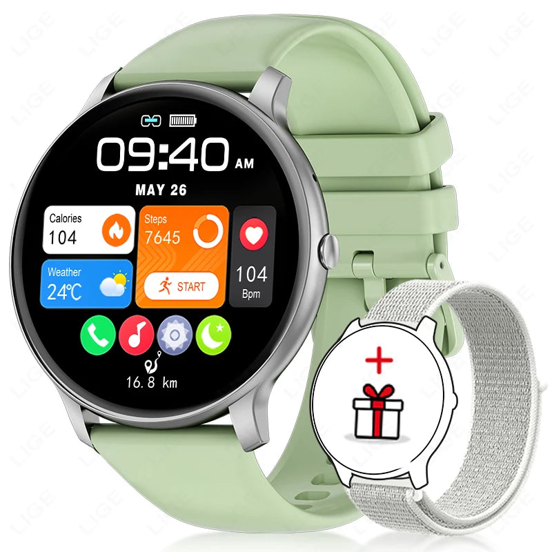 LIGE Smart Fitness Watch with Heart Rate