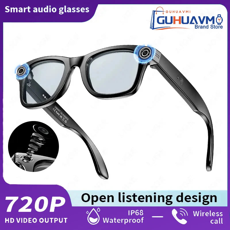 AI Smart Glasses with Camera & Translator