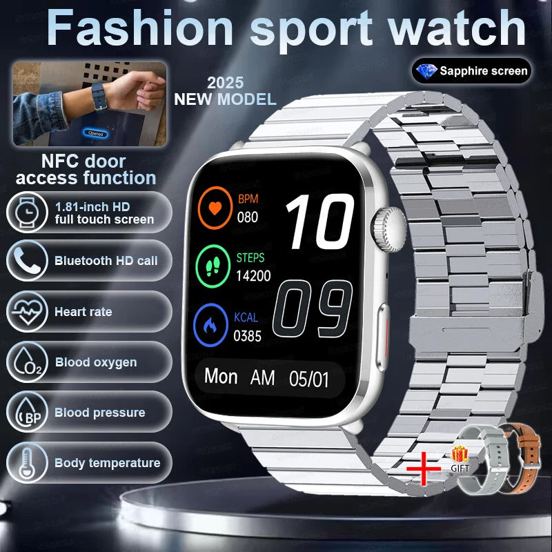 AMOLED Smart Watch with GPS & Bluetooth Call