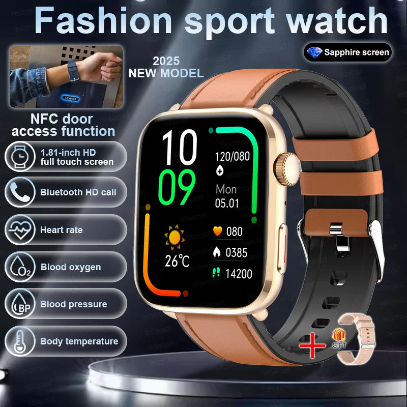 AMOLED Smart Watch with GPS & Bluetooth Call