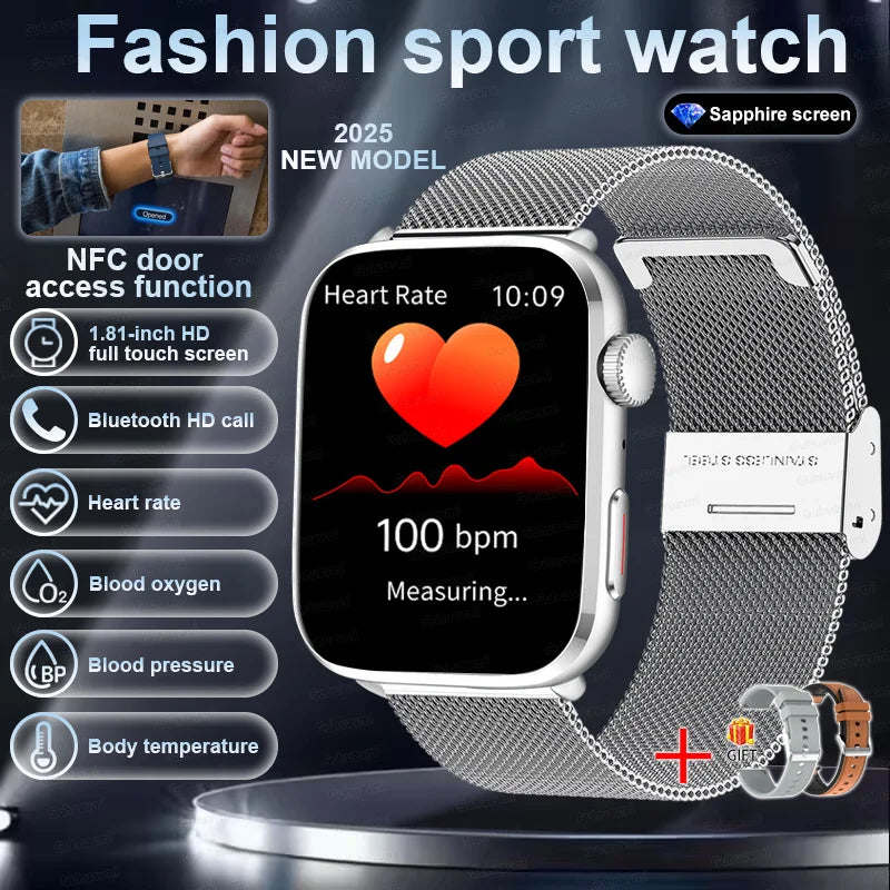 AMOLED Smart Watch with GPS & Bluetooth Call