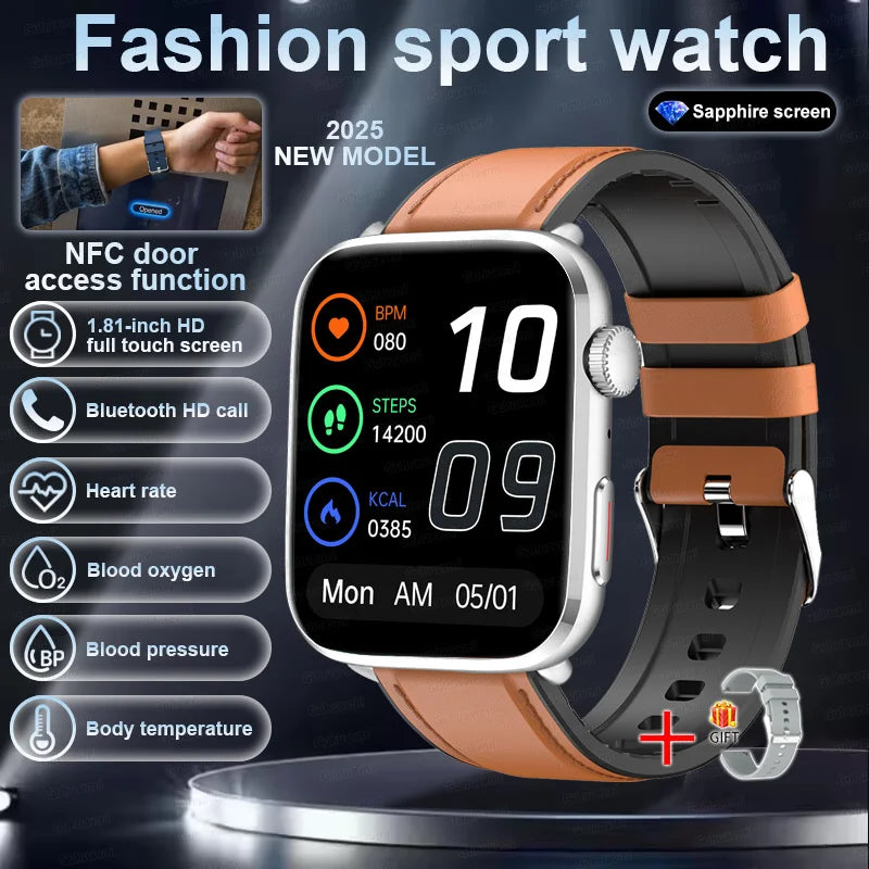 AMOLED Smart Watch with GPS & Bluetooth Call