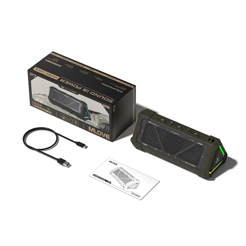 MLOVE P3 40W Outdoor Bluetooth Speaker