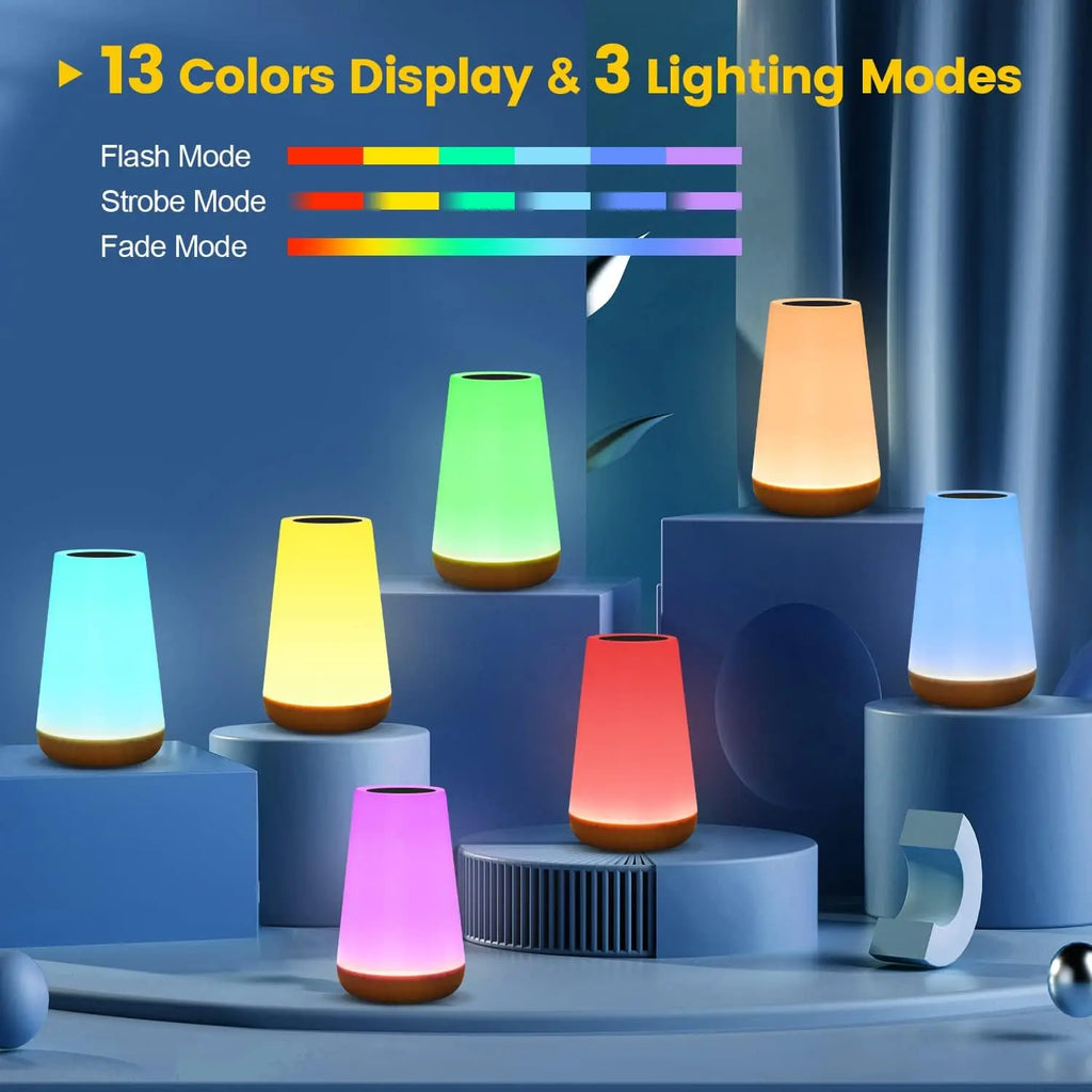 RGB Dimmable Night Light with Remote