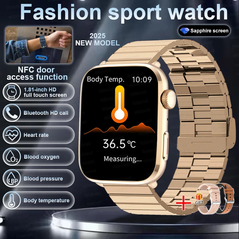 AMOLED Smart Watch with GPS & Bluetooth Call