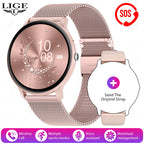 LIGE Smart Fitness Watch with Heart Rate