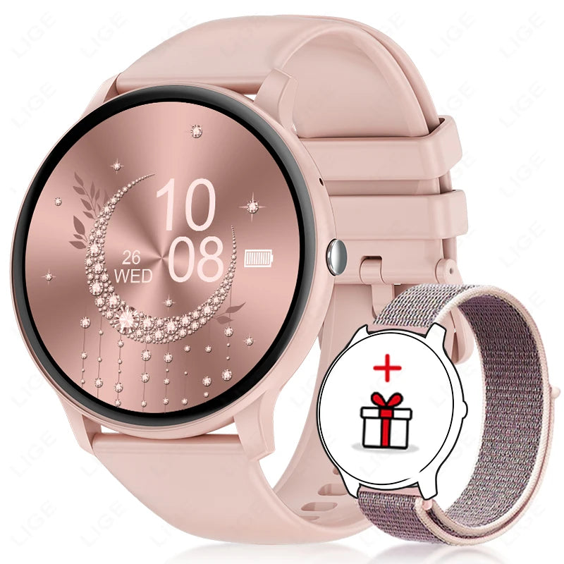 LIGE Smart Fitness Watch with Heart Rate