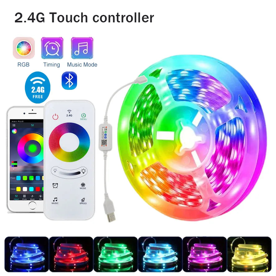 RGB LED Strip Lights with APP Control