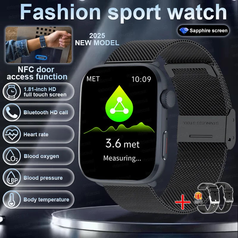 AMOLED Smart Watch with GPS & Bluetooth Call
