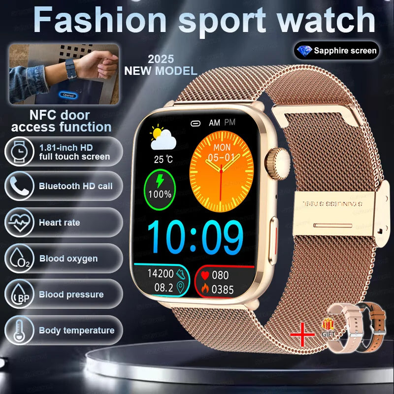 AMOLED Smart Watch with GPS & Bluetooth Call