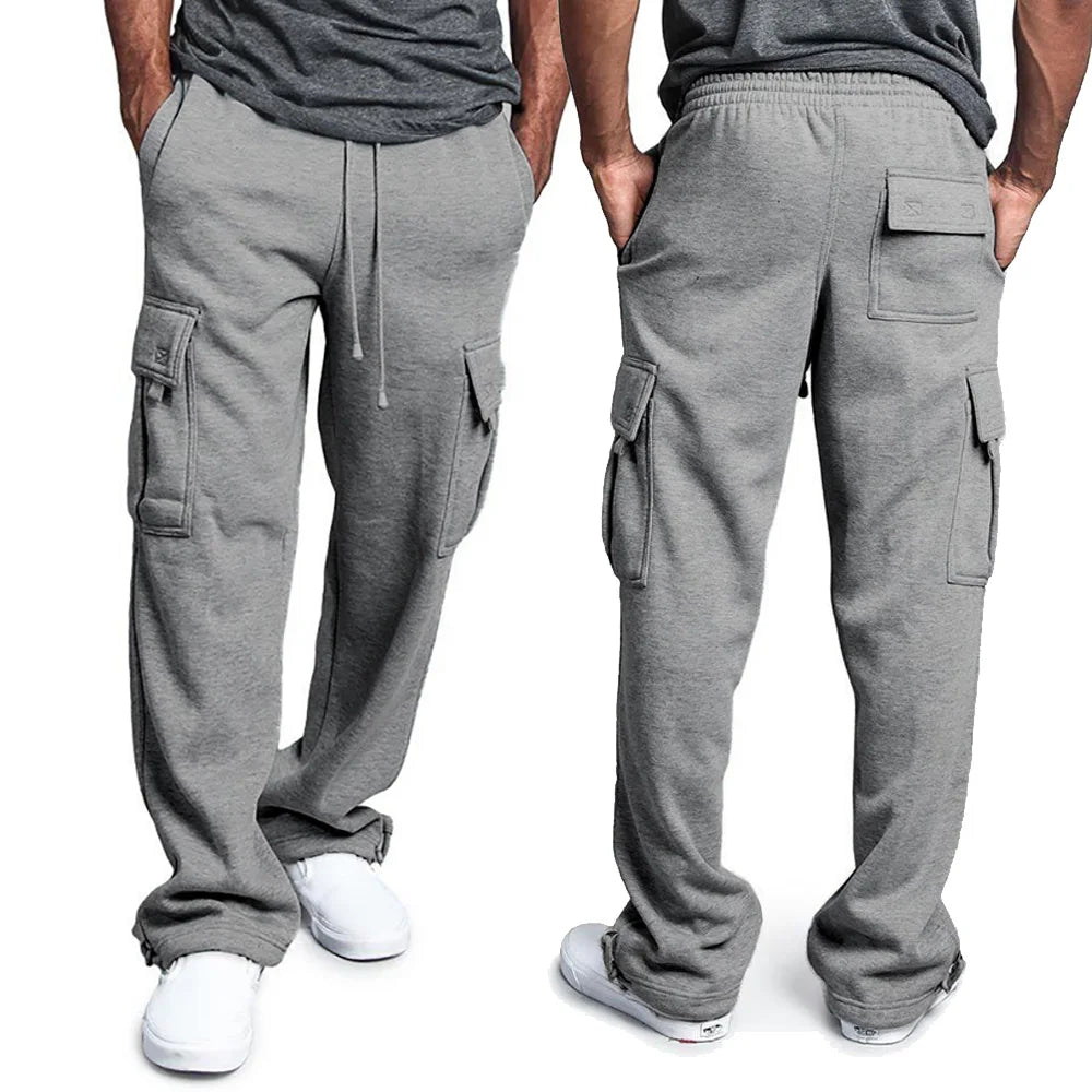 Men Straight Fit Jogger Sweatpants