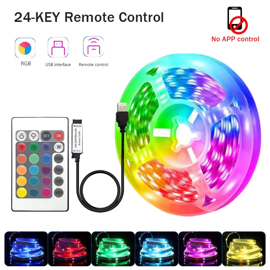 RGB LED Strip Lights with APP Control