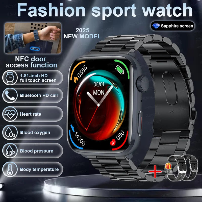 AMOLED Smart Watch with GPS & Bluetooth Call