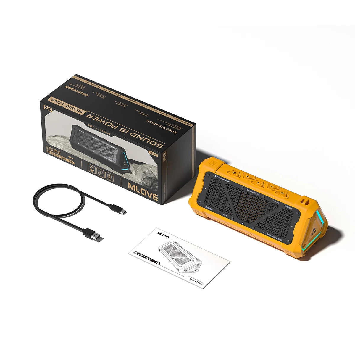 MLOVE P3 40W Outdoor Bluetooth Speaker