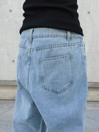 Men Baggy Oversize Straight Jeans