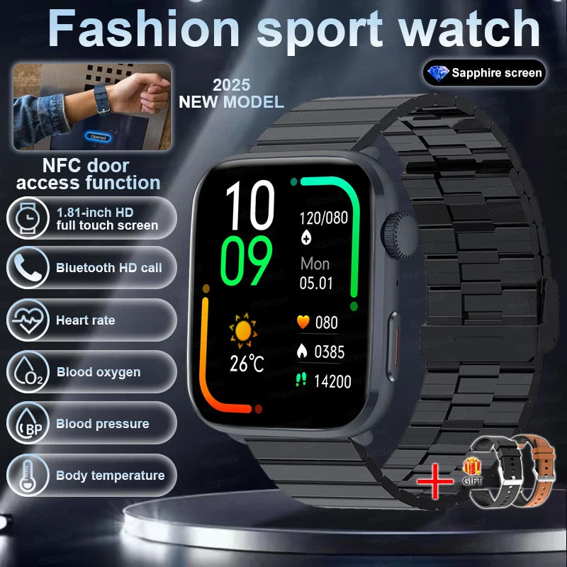 AMOLED Smart Watch with GPS & Bluetooth Call