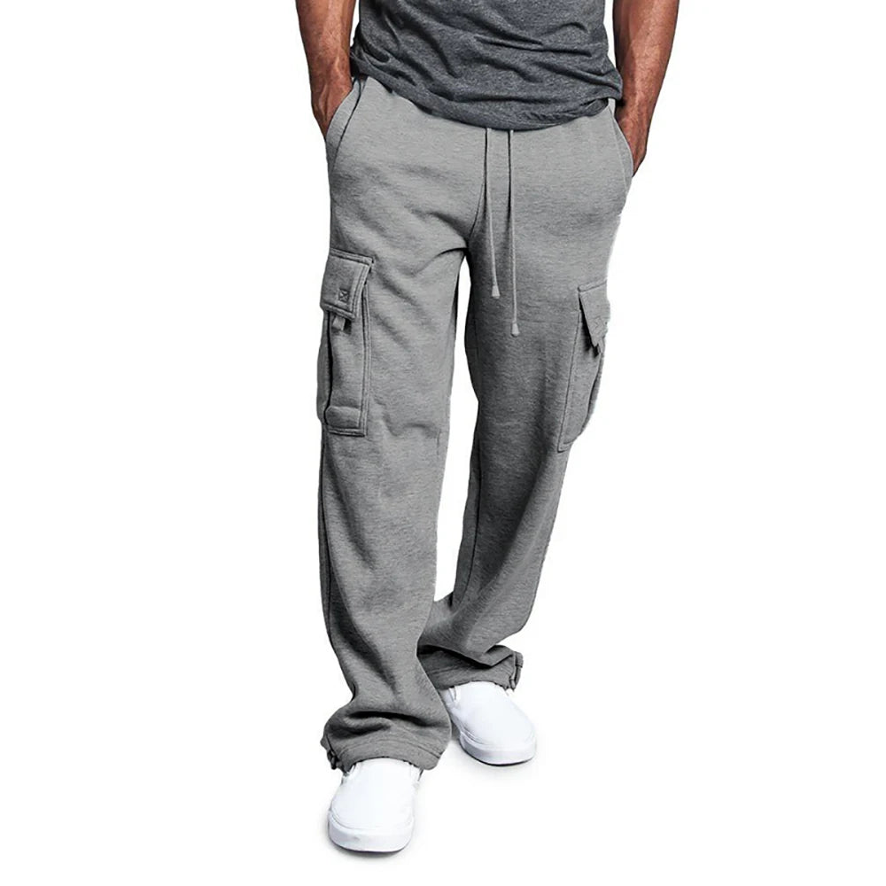 Men Straight Fit Jogger Sweatpants