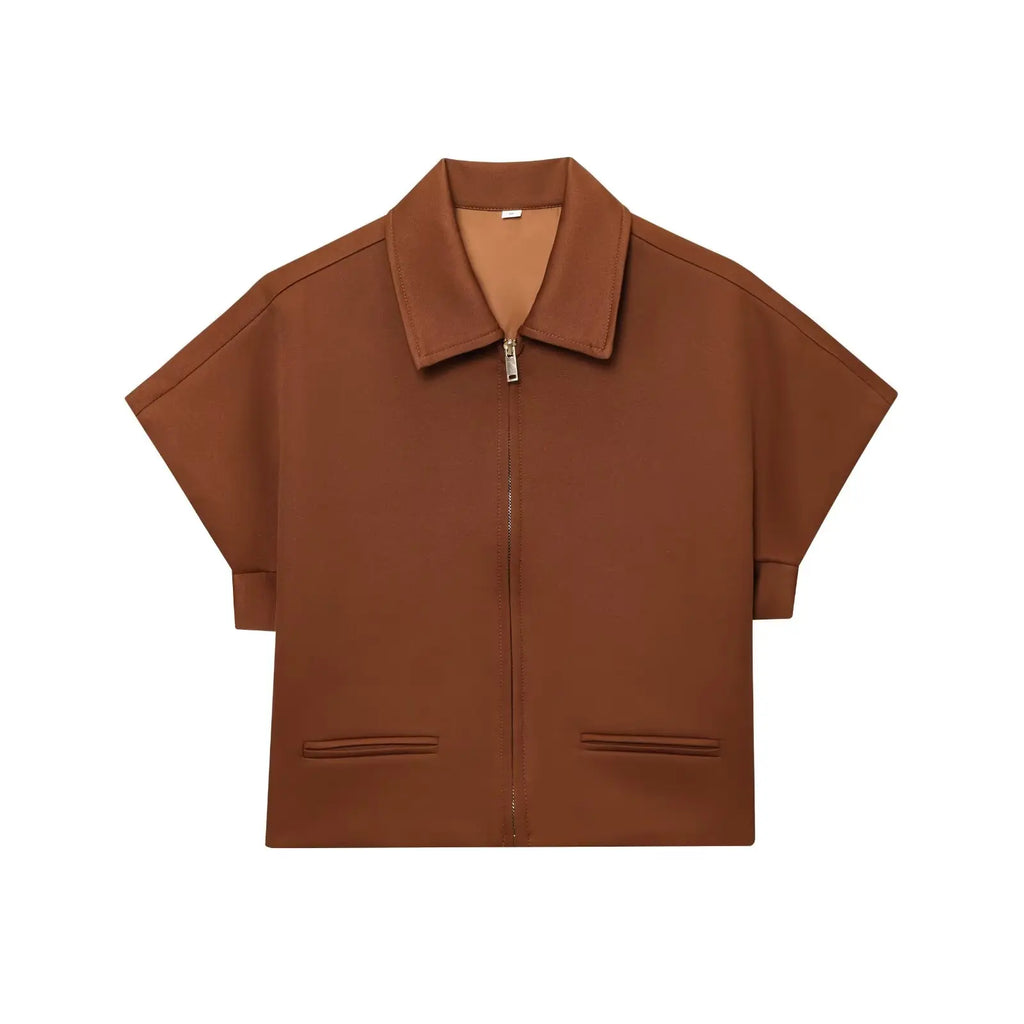 Women Summer Two-Piece Set (Coat & Pants)